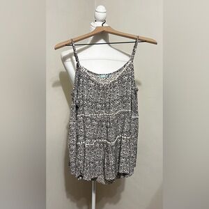 Maurice’s Women's Victorian Patterned Cold Shoulder Top with Detailing